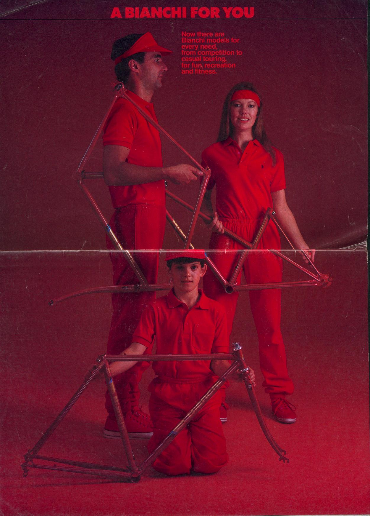 vintage 1984 bianchi catalog Saarf London