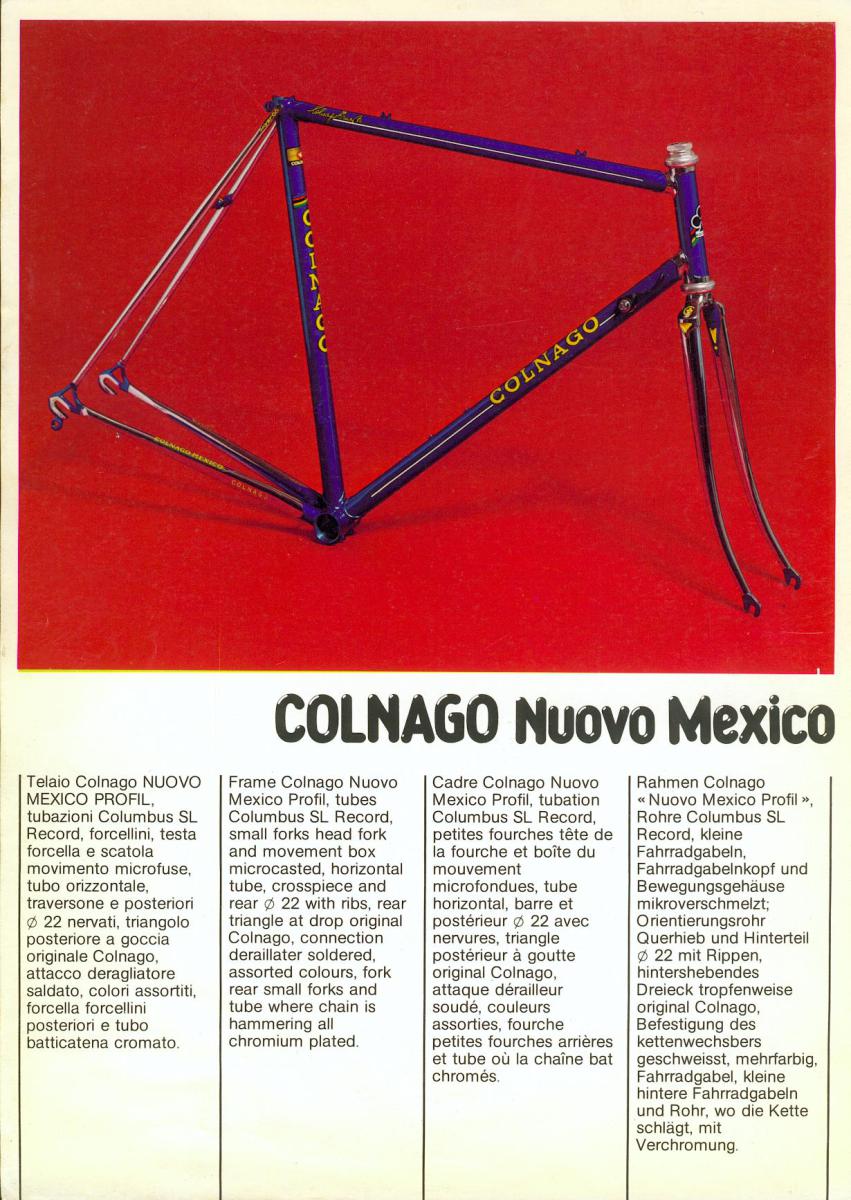 colnago nuovo mexico