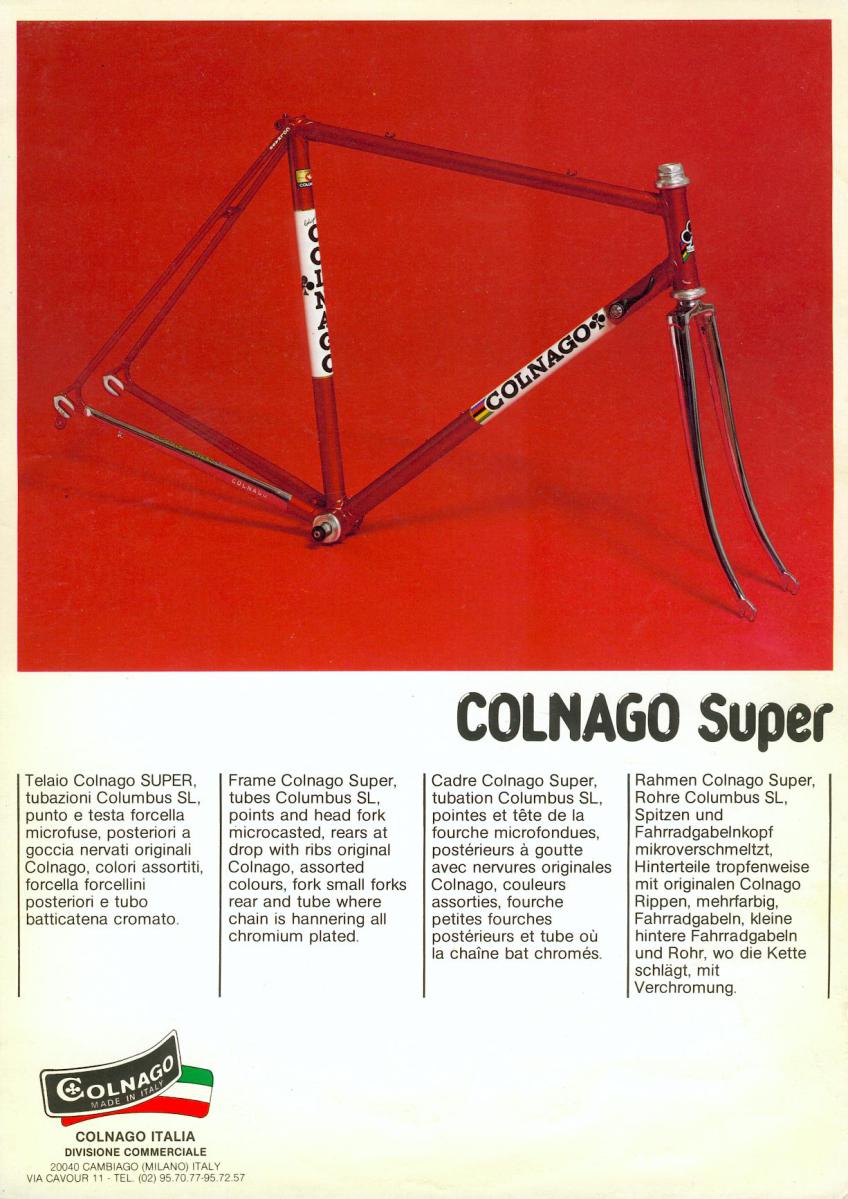 colnago super profil